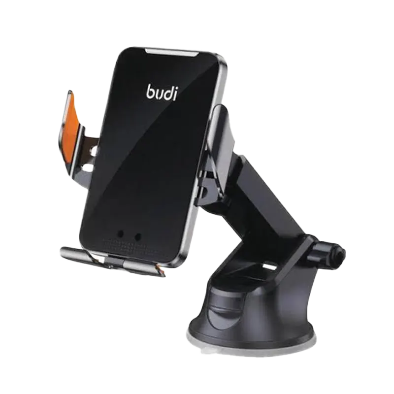 Budi 550 Car Mount 15W 360 Car Wireless Charger Mascom International.webp